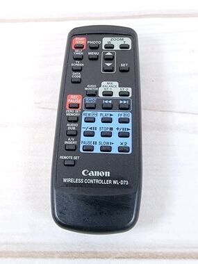 Canon WL-D73 Wireless Controller Camcorder Remote Control OEM Genuine